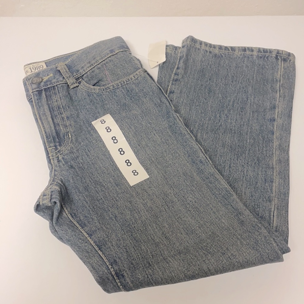 New Barnd Boys denim est 1989 medium wash size 8
